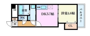 MBS　Building南竹屋の物件間取画像